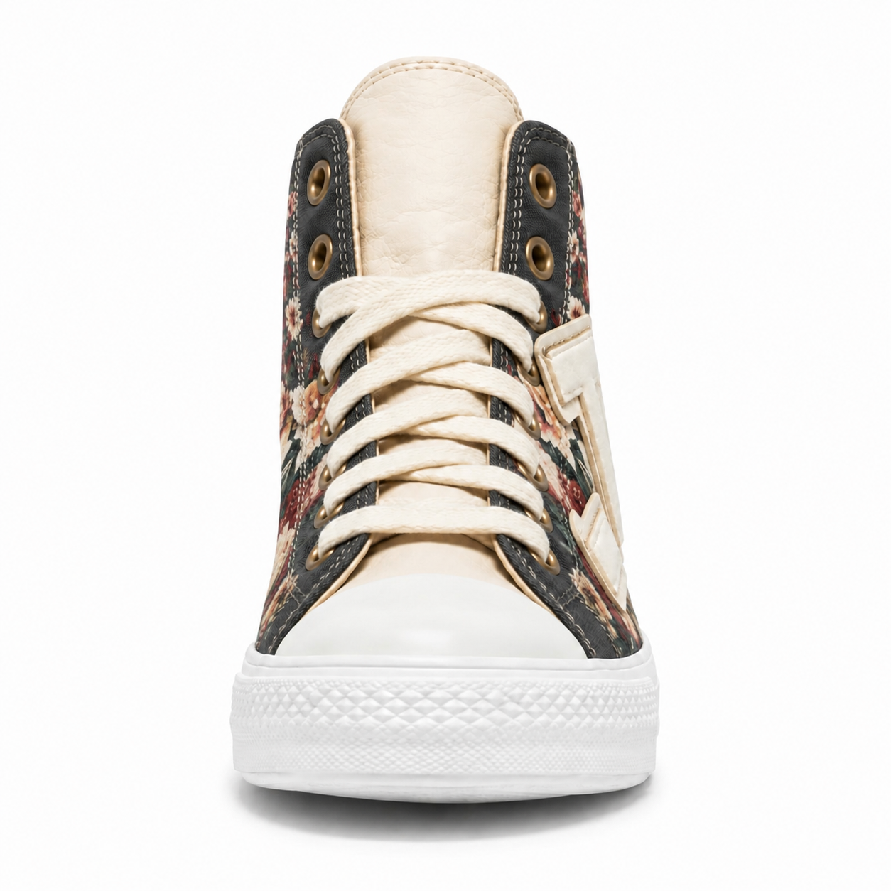 GREY LTN Floral Hightop